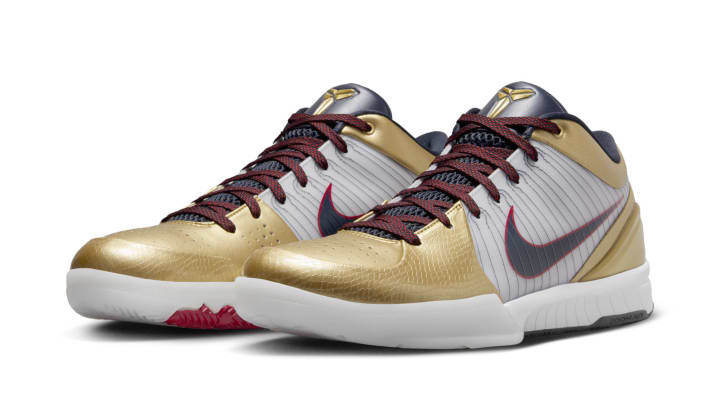 The Nike Kobe 4 Protro "Gold Medal".