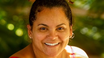 "Out for Blood" - Sandra Diaz-Twine on the Third episode of SURVIVOR: WINNERS AT WAR, airing Wednesday, Feb. 26 (8:00-9:00 PM, ET/PT) on the CBS Television Network. Photo: Robert Voets/CBS Entertainment ©2020 CBS Broadcasting, Inc. All Rights Reserved