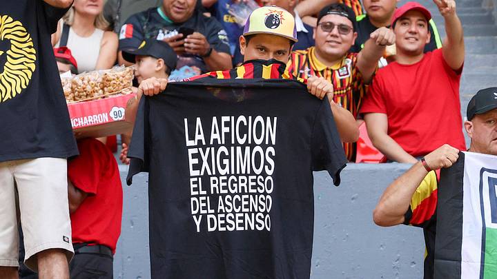 Aficionado de los Leones Negros pide el regreso del ascenso y descenso Aficionado de los Leones Negros pide el regreso del ascenso y descenso