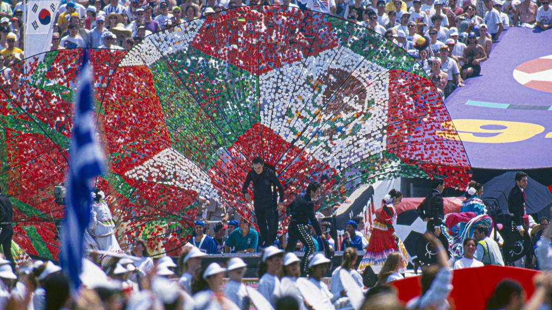 Inauguración del Mundial de Estados Unidos 94.