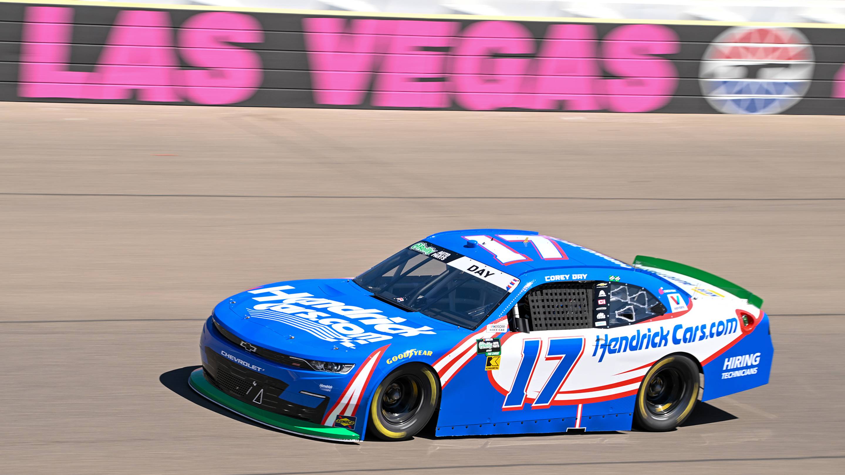 Corey Day Nabs O'Reilly Pole at Las Vegas Over Sheldon Creed