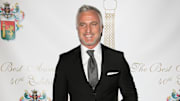 Ginola was working as a pundit on the game