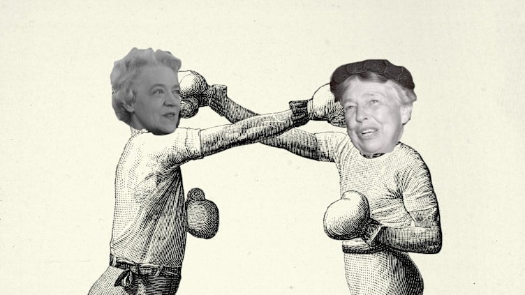 Margaret Chase Smith and Eleanor Roosevelt duked it out for their political parties.