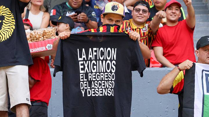 Aficionado de los Leones Negros pide el regreso del ascenso y descenso Aficionado de los Leones Negros pide el regreso del ascenso y descenso