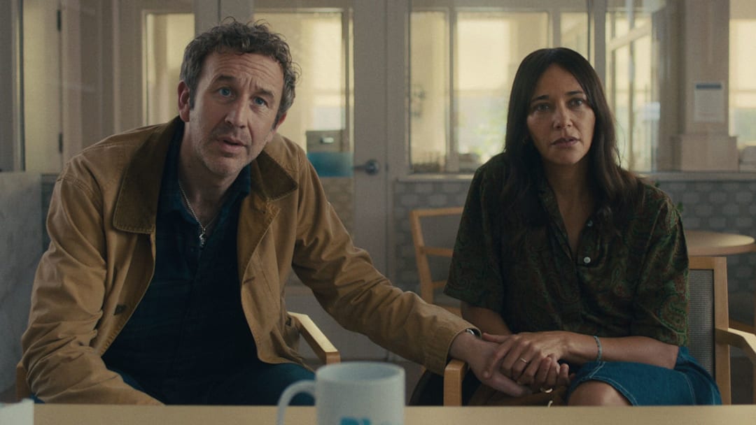 Chris O'Dowd and Rashida Jones in Black Mirror season 7