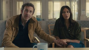 Chris O'Dowd and Rashida Jones in Black Mirror season 7