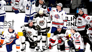 Alex Limoges, Ethan Bear, Hershey Bears