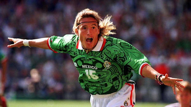 Luis Hernandez for Mexico in 1998.