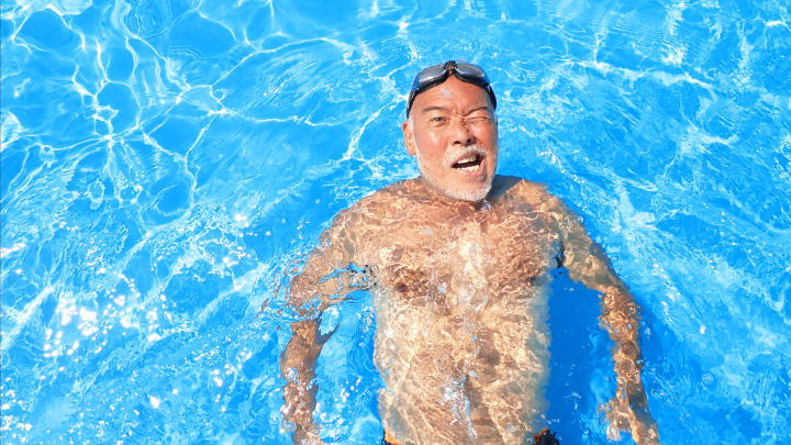 Swimming is an all-body workout—bladder included.