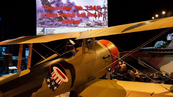 The American Heritage Museum in Hudson presented the program,  \"Remembering Pearl Harbor and the U.S. Entry into World War II,\" Dec. 7, 2022.

Pearl Harbor Remembrance 5