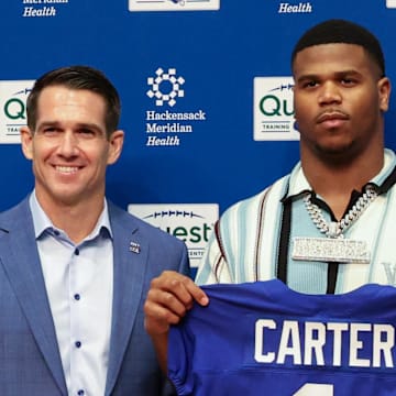 Joe Schoen remains confident in Abdul Carter