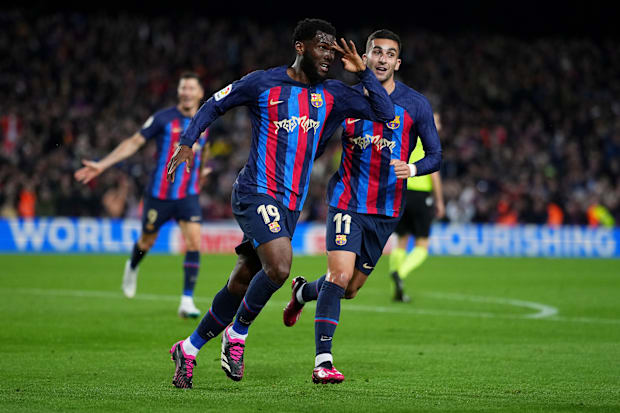 Franck Kessié was the hero for Barca against Madrid in mid-March of 2019.