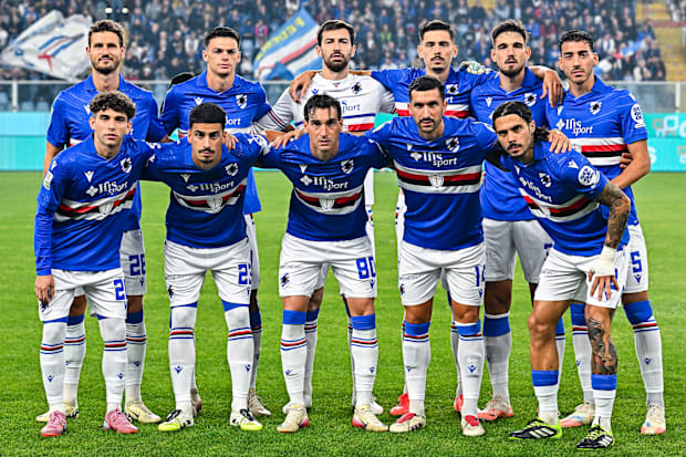 Sampdoria were Serie A champions in 1990/91, but now play in Serie B.