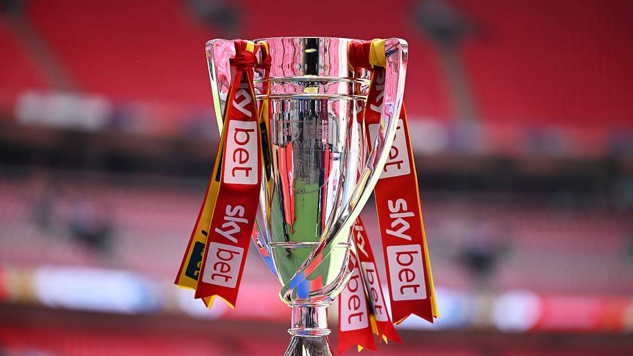 Championship playoff final trophy