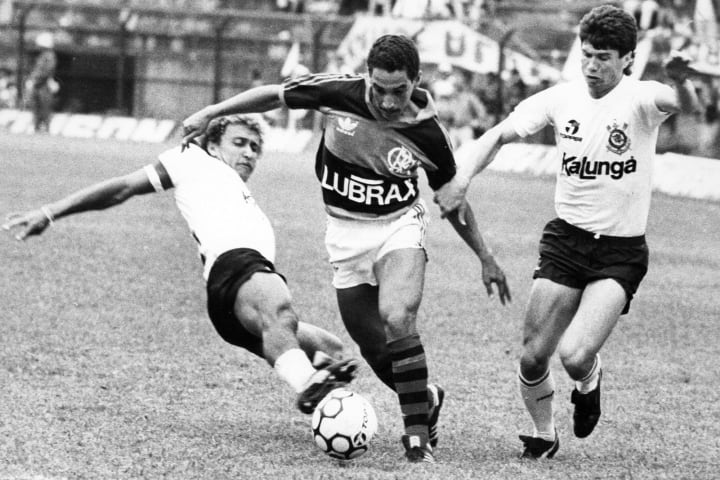 Zinho Flamengo Corinthians 1987