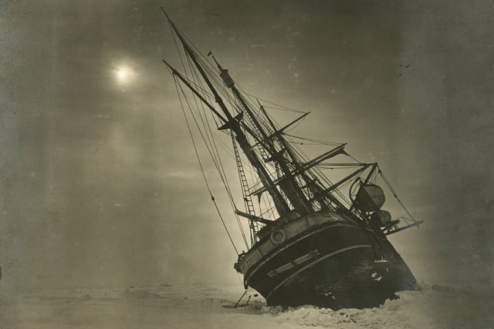 endurance ship stuck in ice