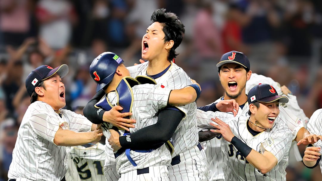 Shohei Ohtani clinched the last out for Japan in the 2023 World Baseball Classic.