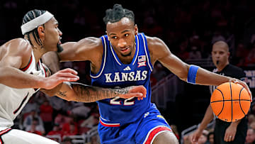 Darryn Peterson of the Kansas Jayhawks