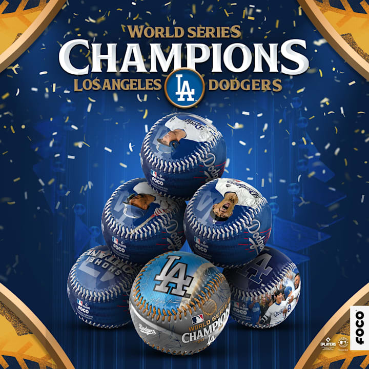 Dodgers World Series champions gear