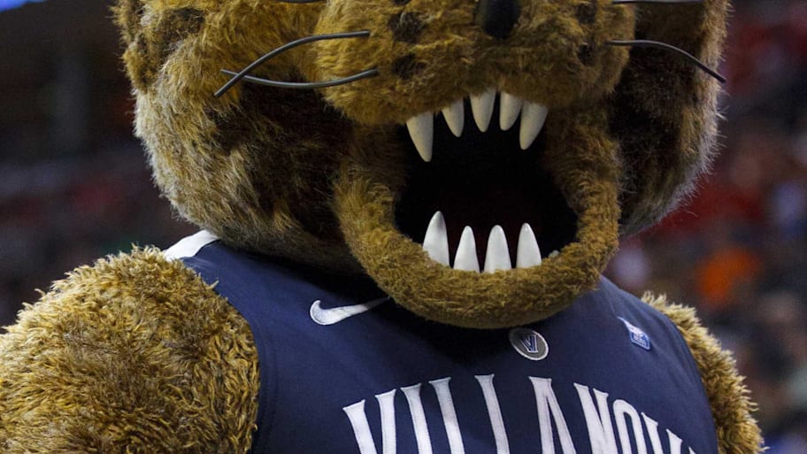 Will D. Cat poses during the 2011 NCAA tournament.