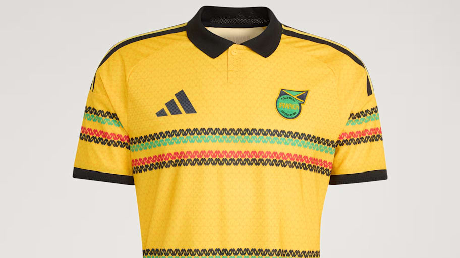 Jamaica’s proposed 2026 World Cup home shirt. 