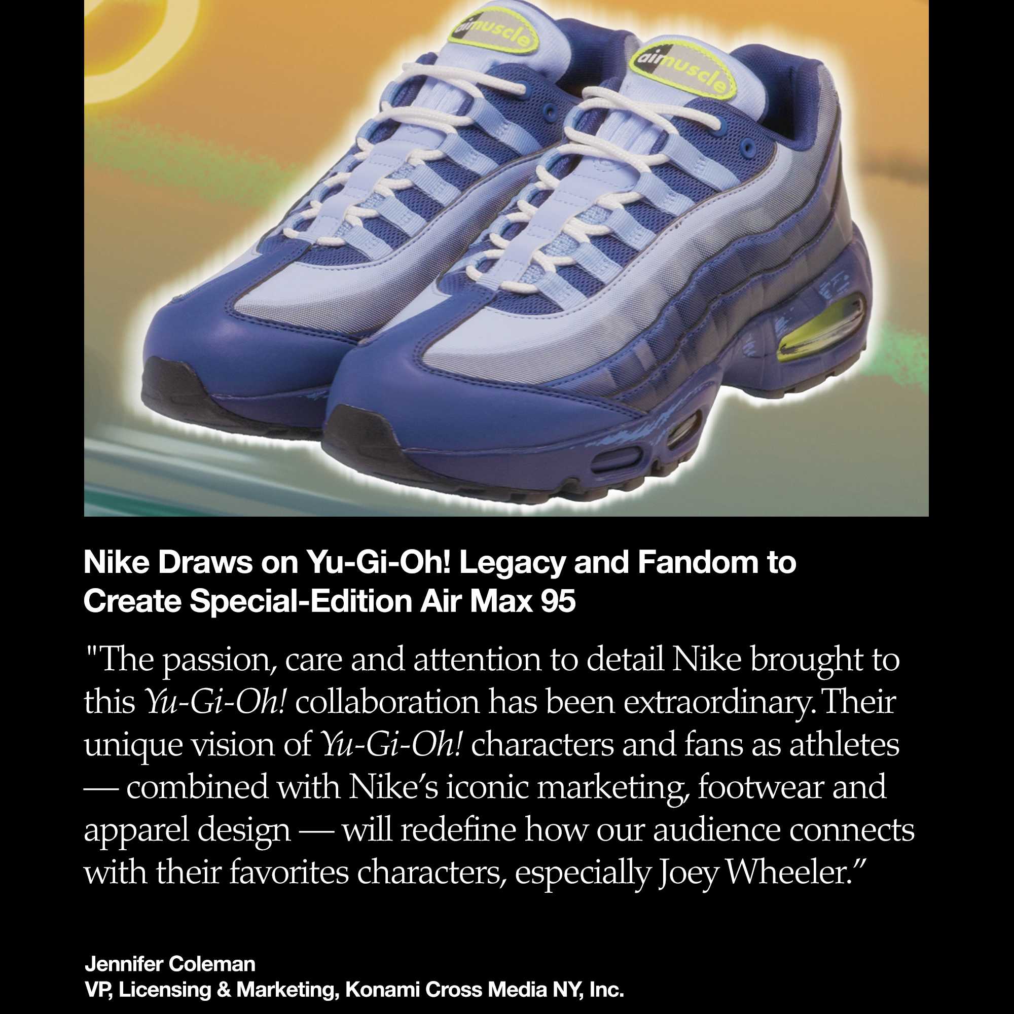Nike Air Max 95 フィギュア Nike Draws on Yu-Gi-Oh! Legacy and