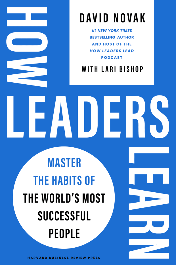 cover of book "How Leaders Learn" by David Novak