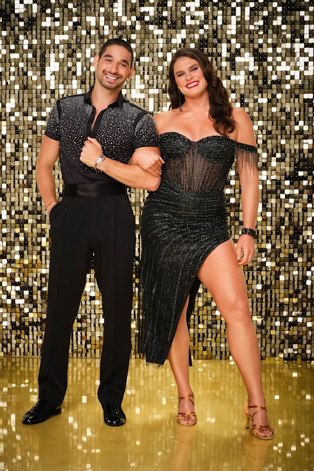 ABC’s “Dancing with the Stars” stars Alan Bersten and Ilona Maher