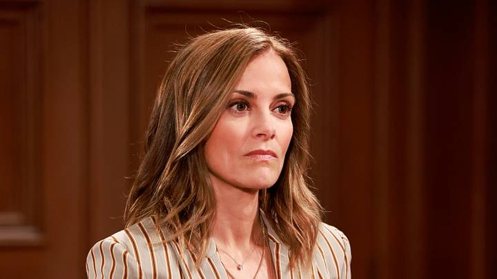 "Episode #9342" -- Coverage of the CBS Original Daytime Series THE BOLD AND THE BEAUTIFUL, scheduled to air on the CBS Television Network. Pictured: Rebecca Budig as Dr. Taylor Hayes. Photo: Sonja Flemming/CBS ©2024 CBS Broadcasting, Inc. All Rights Reserved.
