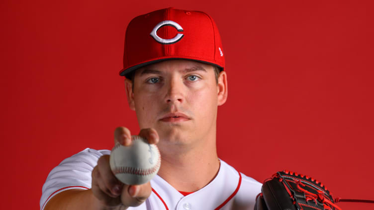 James Marinan on Cincinnati Reds Photo Day.