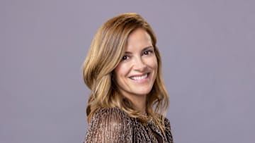 Rebecca Budig from the CBS holiday special FIT FOR CHRISTMAS, scheduled to air on the CBS Television Network. -- Photo: Linsday Siu/CBS ©2022 CBS Broadcasting, Inc. All Rights Reserved.