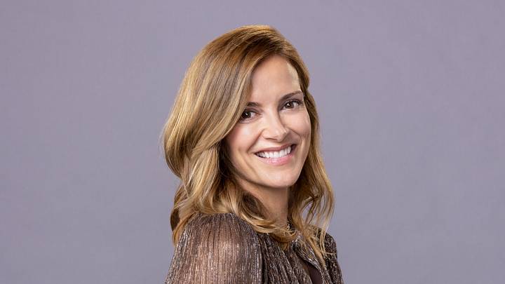 Rebecca Budig from the CBS holiday special FIT FOR CHRISTMAS, scheduled to air on the CBS Television Network. -- Photo: Linsday Siu/CBS ©2022 CBS Broadcasting, Inc. All Rights Reserved.