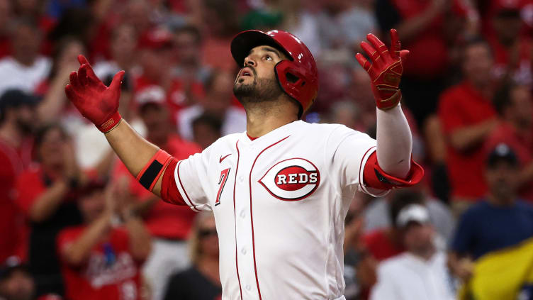 Cincinnati Reds third baseman Eugenio Suarez