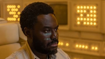 FX's Alien: Earth -- "Neverland" -- Season 1, Episode 1 (Airs Tues, August 12) -- Pictured: Babou Ceesay as Morrow. CR: Patrick Brown/FX