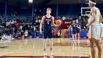  Nolan Groves at the 2025 state tournament. 