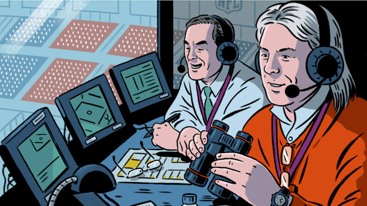 Hayes has become a critical part of gamedays by serving as an extra set of eyes in the broadcast booth.