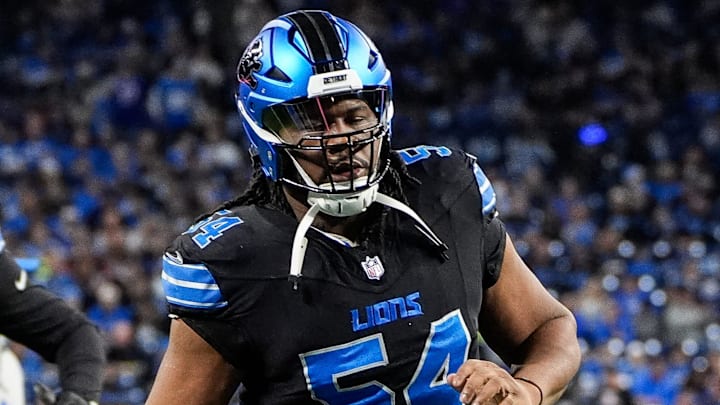 Detroit Lions defensive tackle Alim McNeill.
