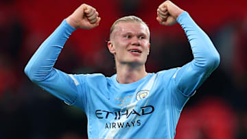 Erling Haaland, do Manchester City, segue interessado em vestir a camisa do Barcelona
