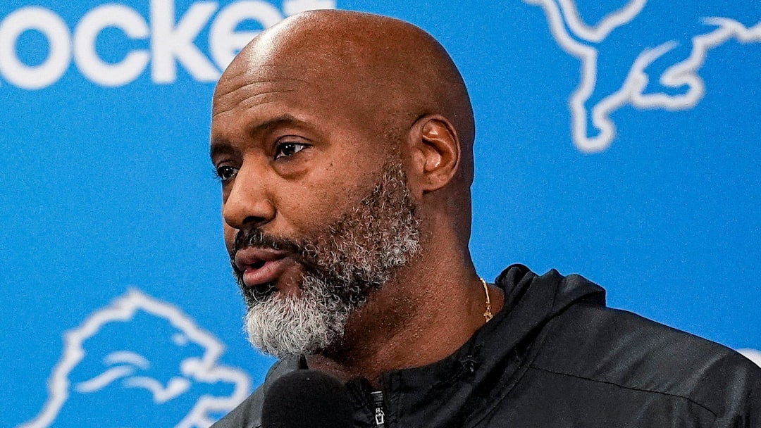 Detroit Lions general manager Brad Holmes Detroit Lions general manager Brad Holmes