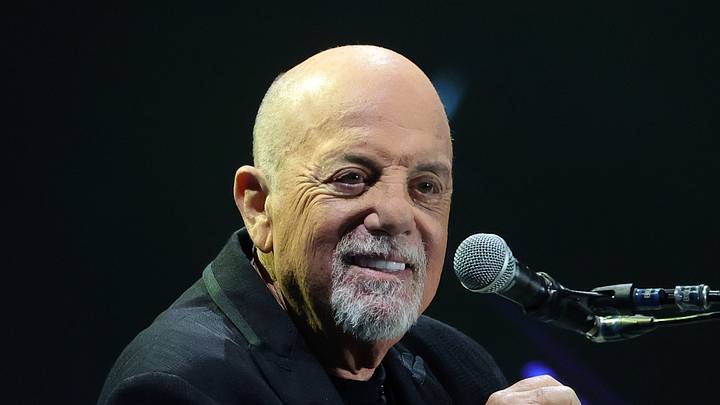 Billy Joel performs in concert in Las Vegas