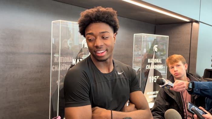 WATCH: MSU's Aidan Chiles' Hilarious Take On Michigan Weather