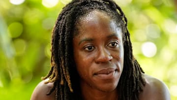 “Blood Will Be Drawn” –  SURVIVOR. Pictured (L-R): Michelle “MC” Chukwujekwu. 