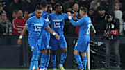 Gerson a inscrit le deuxième but de l'OM dans cette demi-finale aller.