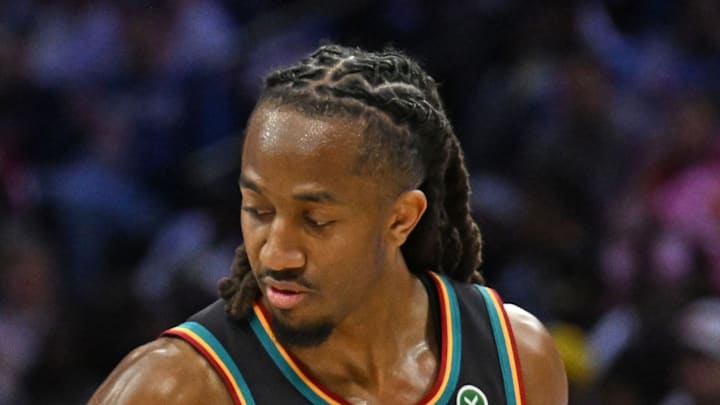 Apr 4, 2026; Philadelphia, Pennsylvania, USA; Detroit Pistons forward Tobias Harris (12) and guard Daniss Jenkins (24) celebrate: Eric Hartline-Imagn Images