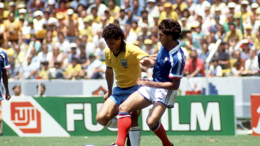 Manuel Amoros (right) is among the greatest right backs ever.