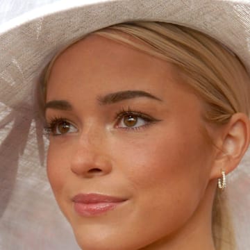 Former gymnast Livvy Dunne on the Kentucky Derby red carpet. May 03, 2025