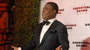Comedian Tracy Morgan poses on the red carpet at the 35th annual Barnstable Brown Gala.
