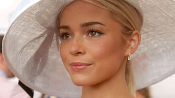 Former gymnast Livvy Dunne on the Kentucky Derby red carpet. May 03, 2025