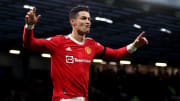 Cristiano Ronaldo struck a hat-trick for Man Utd