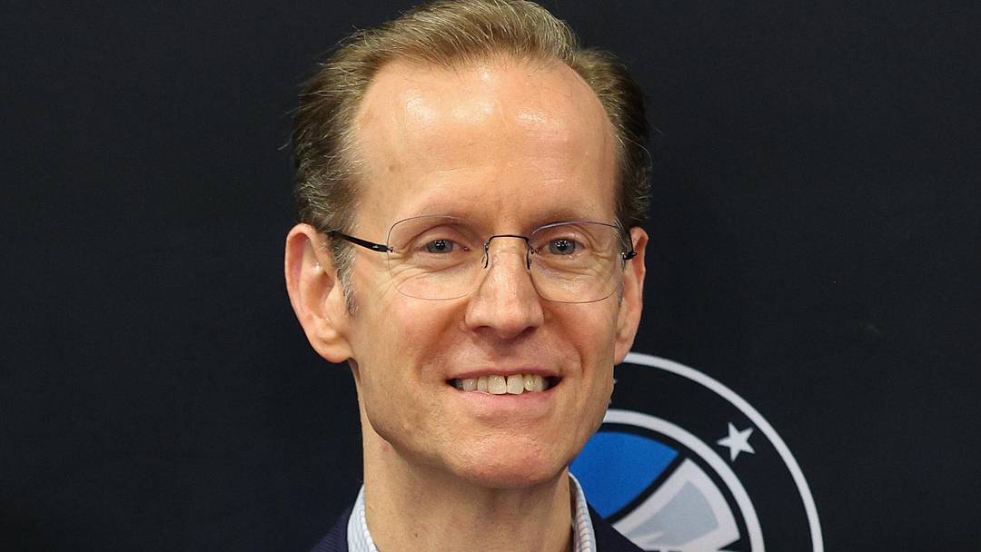 Orlando Magic president of basketball operations Jeff Weltman during a press conference.